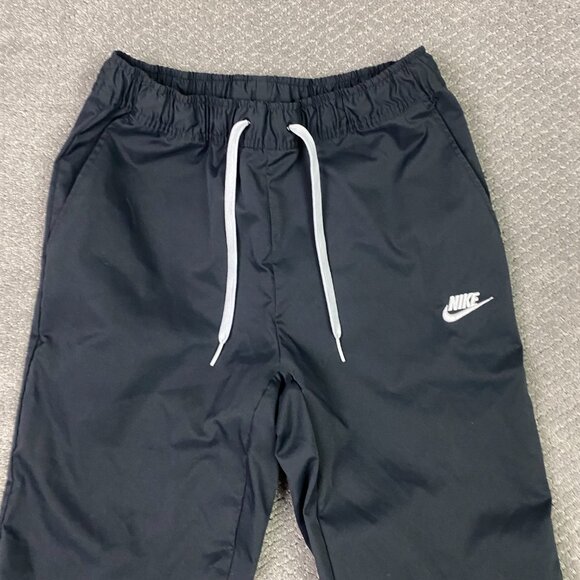 Nike Club Woven Tapered Leg Track Pants Men's Medium Black DX0623-010 - Picture 2 of 14